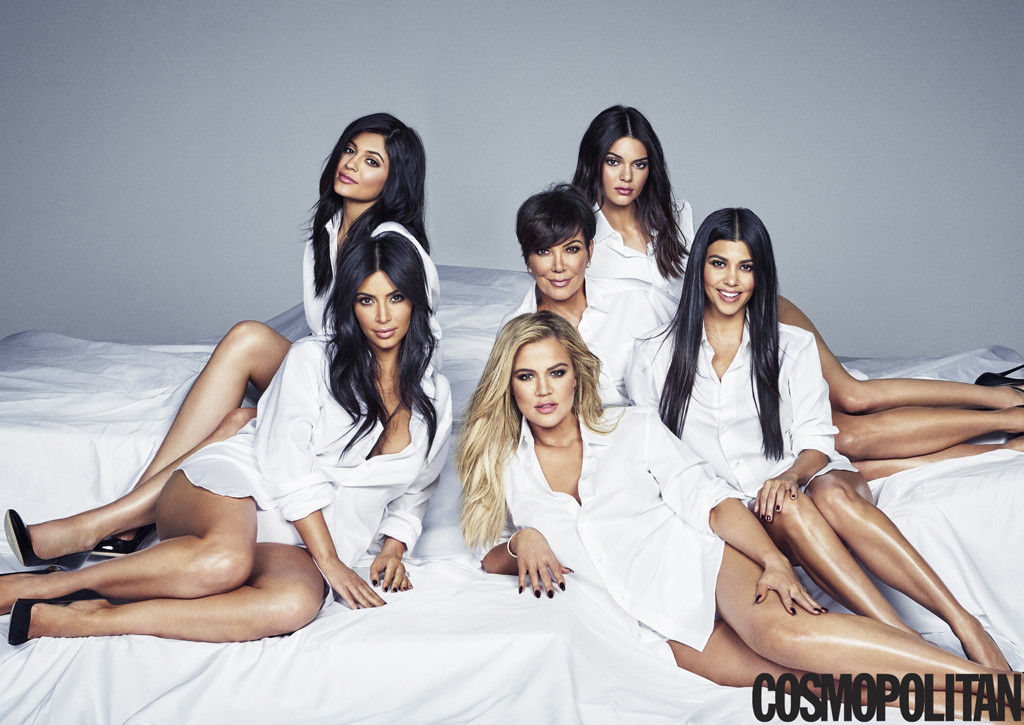 The Kardashians, Cosmopolitan Magazine, EMBARGO until 10/04/15 at 9:15PM ET. The Kardashians, Cosmopolitan Magazine, EMBARGO until 10/04/15 at 9:15PM ET.